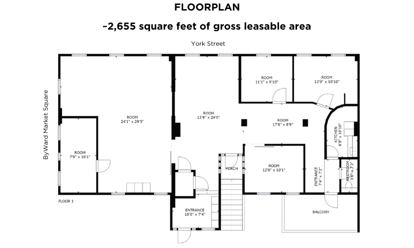 18 Byward Market Square – Unit 300 floor plan