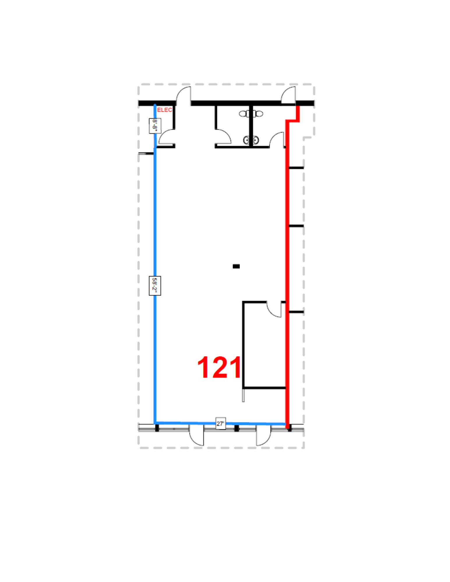 245-265 King George Road – Unit 121 floor plan