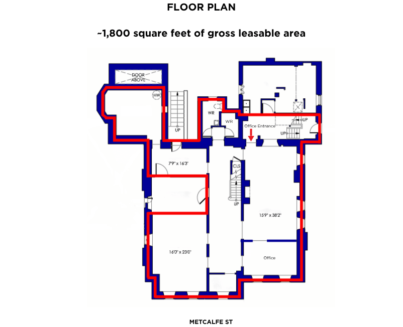 250 Somerset St. W. floor plan